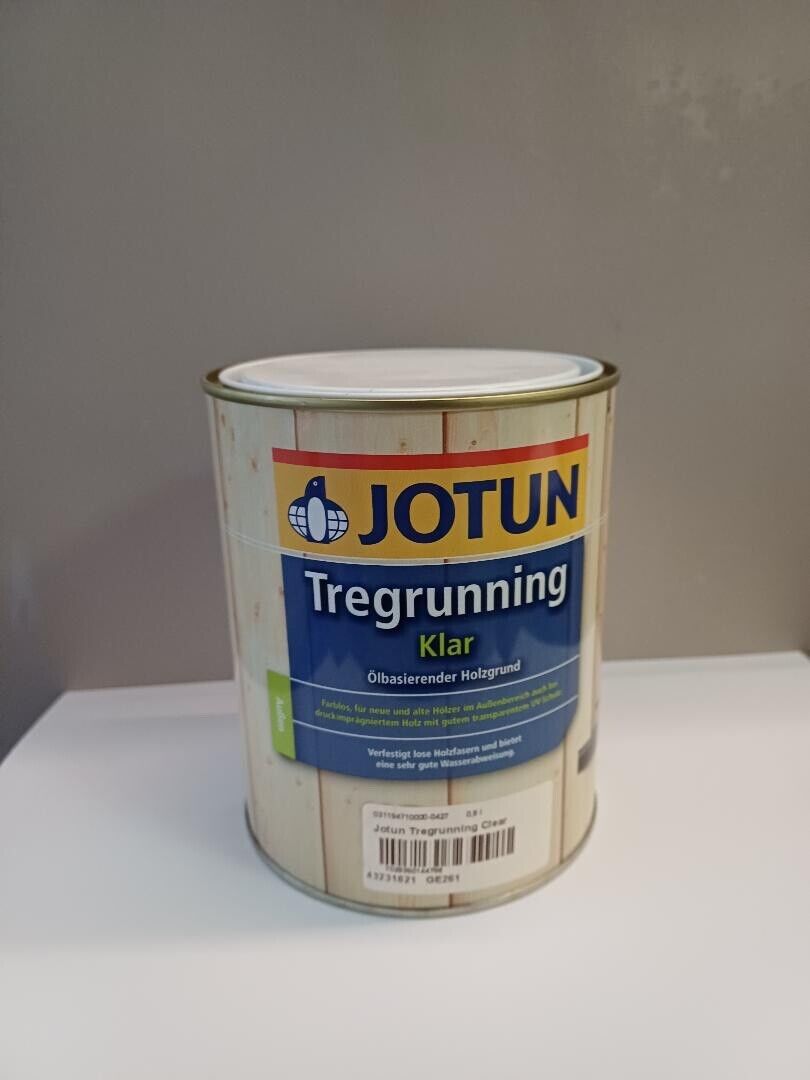 0,9 L JOTUN Tregrunning klar - Ölbasierender Holzgrund