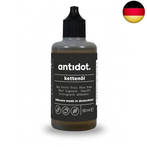 antidot. kettenöl, Tropfflasche 50ml, Testsieger, biologisch abbaubar,