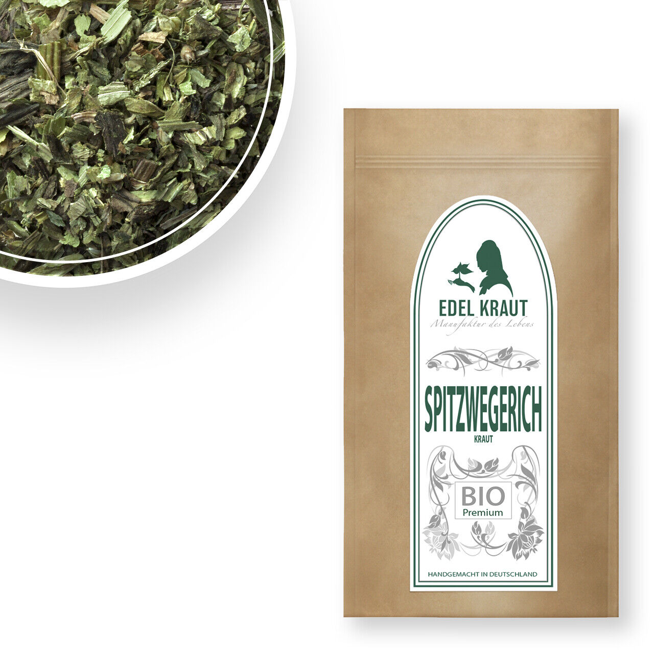 250g BIO Spitzwegerich Tee | Spitzwegerichkraut | EDEL KRAUT