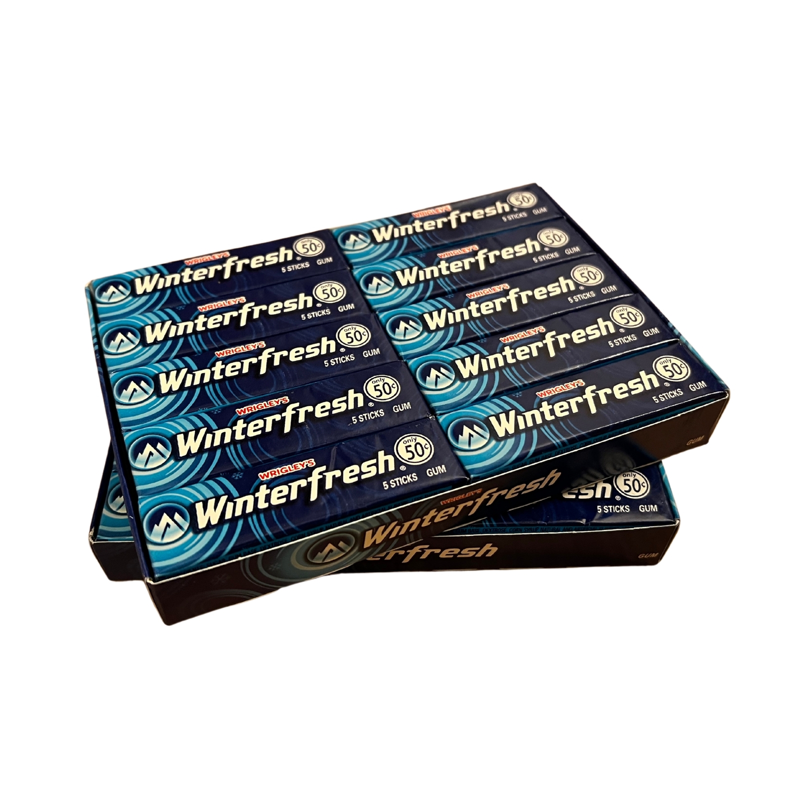 Wrigley's Winterfresh Streifen Kaugummi, 40 Packungen (40 x 5 Streifen)