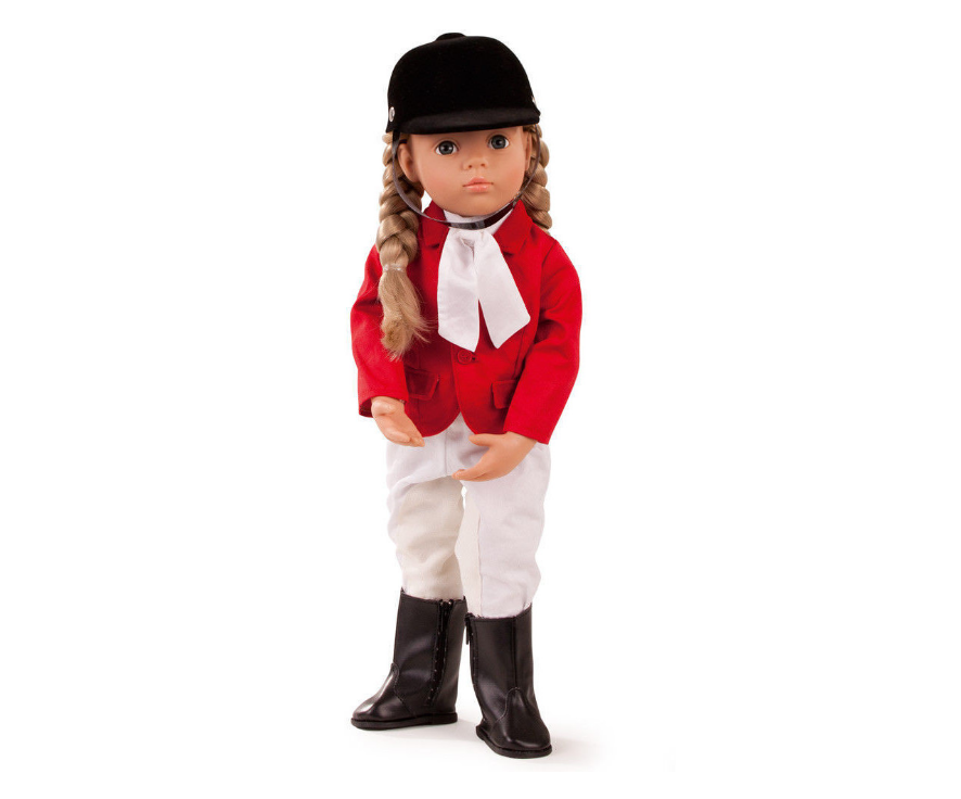 Götz Puppe Happy Kidz Anna 50 cm 1466022 Reiterin Multigelenkfunktion Neu & Ovp