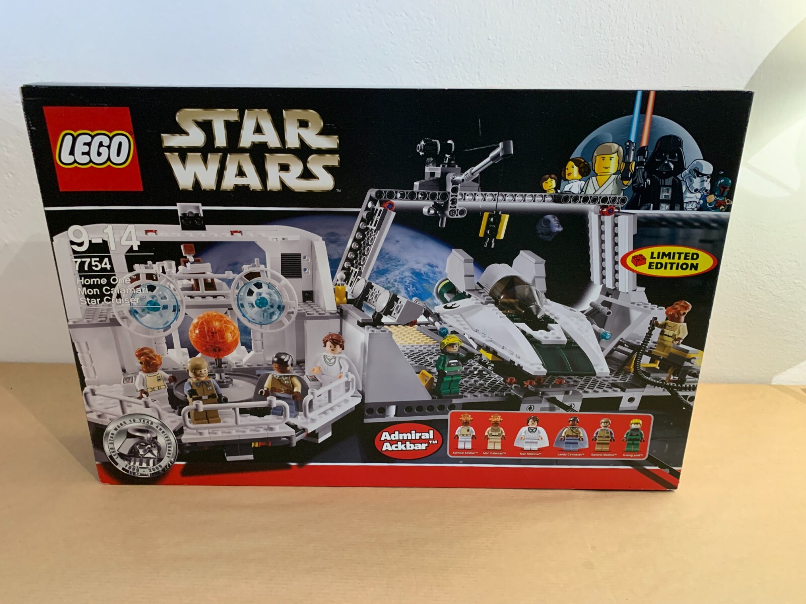 LEGO Star Wars 7754 - Home One Mon Calamari Star Cruiser - NEU + OVP
