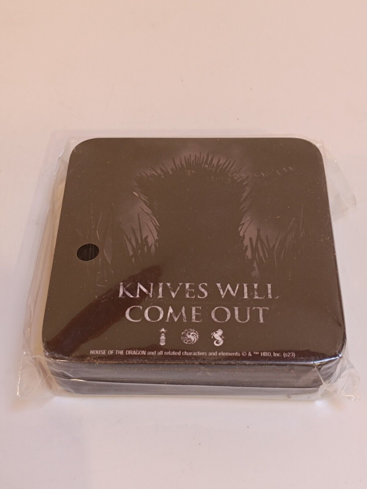 Game of Thrones Knives Will Come Out House of the Dragon Untersetzer (6Pack)