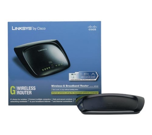 Linksys WRT54G2 54 Mbps 4-Port 100 Mbps Funk Router > Unbenutzt - eingeschweisst