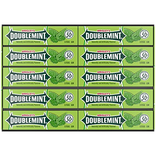 Wrigley'S Doublemint Kaugummi, Großpackung, 5 Stäbchen (40 Stück)