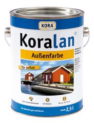 10L Profifarbe; Koralan Außenfarbe (Dunkelgrau)