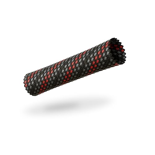 Viablue Sleeves * Geflechtschlauch * Race * Größe Big Für Kabel-Ø Von 13 Bis 26 Mm * Meterware * Gewebeschlauch/Kabelschutzhülle/Kabelschlauch * Per M