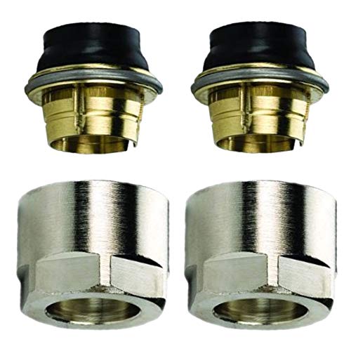 1 Satz (2 Stück) Buderus Logafix Klemmverschraubung Klv 15 Für Eurokonus 3/4 Zoll X 15Mm Kupferrohr, Weichstahl- Und C-Stahlrohr Klemmringverschraubun