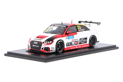 Spark Audi Rs 3 Lms Tcr 1:43 2018 Rene Rast Audi Sport Team Wrt Sg572 Nürburgring
