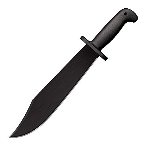 Cold Csmchte Steel, Bowiemesser, Black Bear Bowie, Klinge: 31,1 Cm, Clip Point, Schwarz, Outdoormesser, Inklusive Gürtelscheide