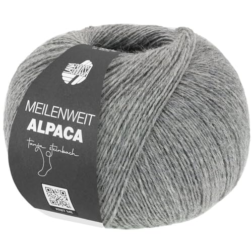 Meilenweit 100G Alpaca Uni 2014 - Mittelgrau