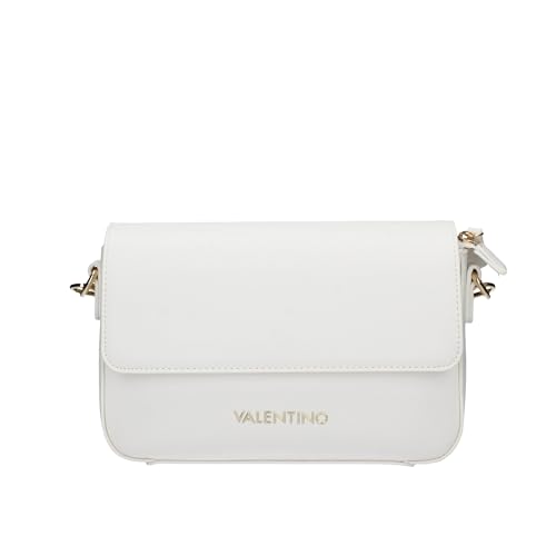 Valentino Damen Zero Re Umhängetasche, Weiß