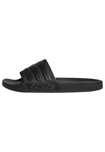 Adidas Unisex Adilette Shower Slides , Core Black / Core Black / Core Black ,43 Eu