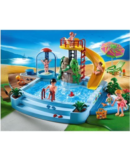 Playmobil 4858 Freibad Mit Rutsche