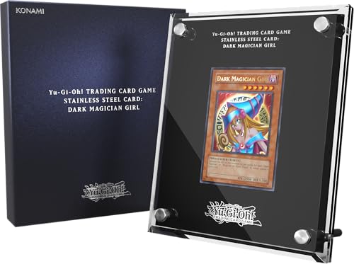 Yu-Gi-Oh! Trading Card Game Stainless Steel Card: Dark Magician Girl (Amazon Exclusive)
