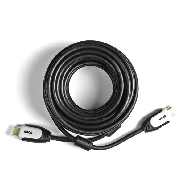 Ekon ECVHDMI100MMG cavo HDMI 10 m HDMI tipo A (Standard) Nero