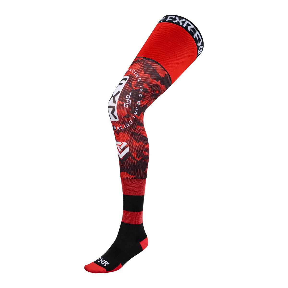 Fxr Riding Motocross Strumpor L Xl Svart Vit Röd