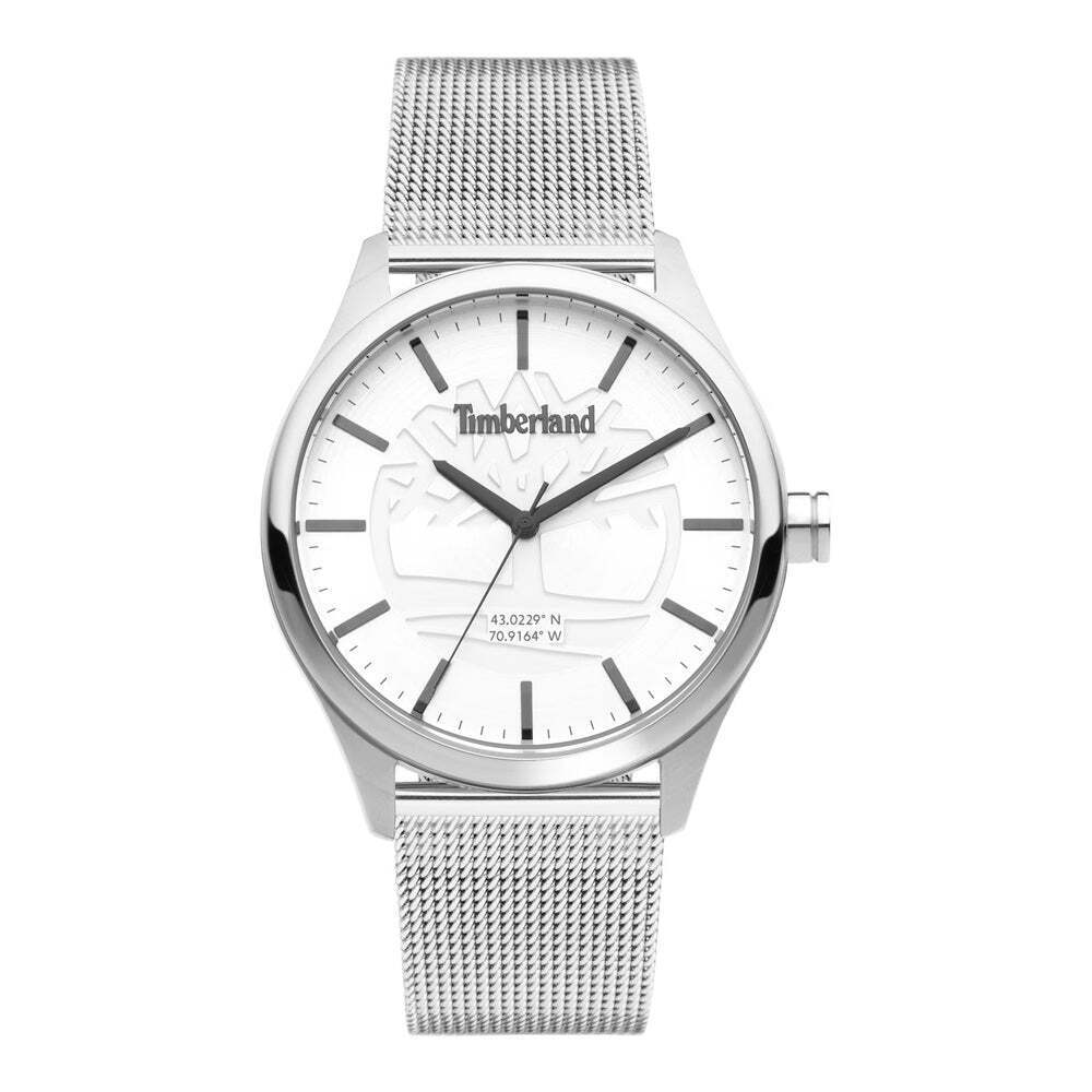 Timberland Wompatuck TDWGG2100801 Herrenuhr Edelstahl Silber Analog Quarz