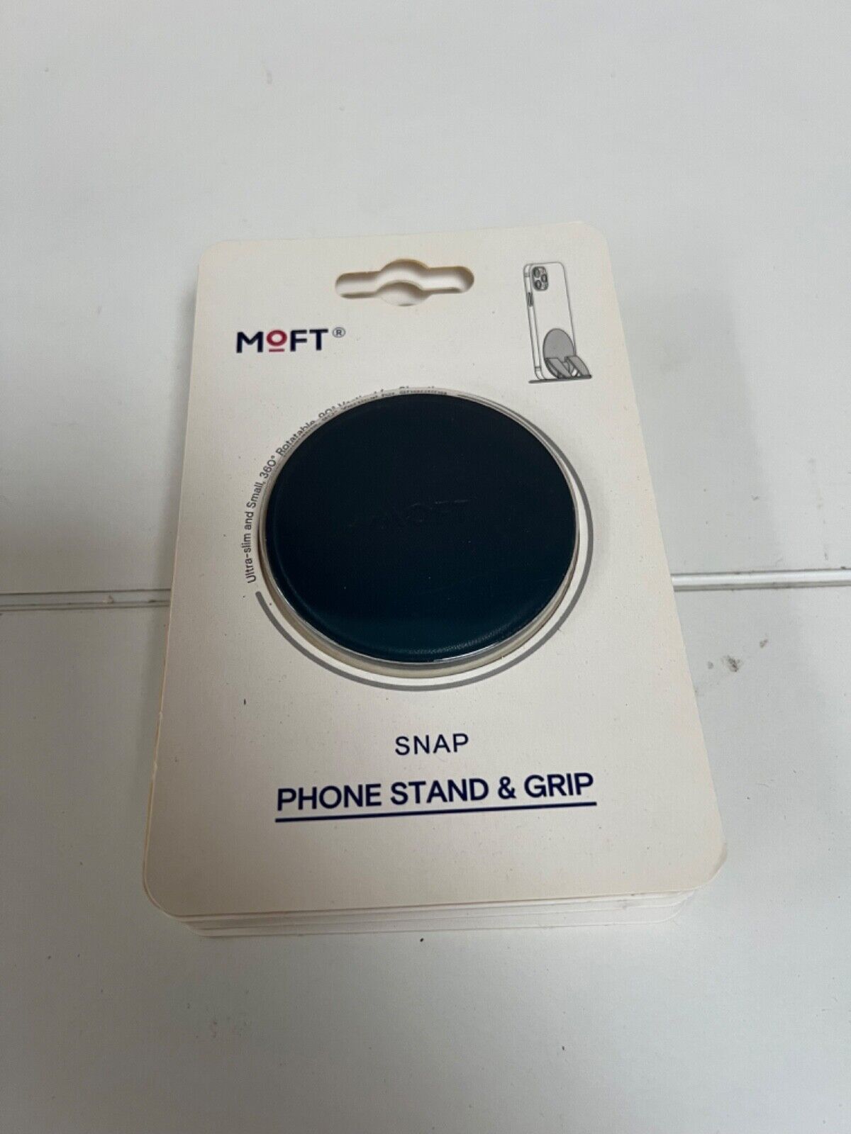 Moft Snap Handyhalter & Griff Apple iPhone Blau