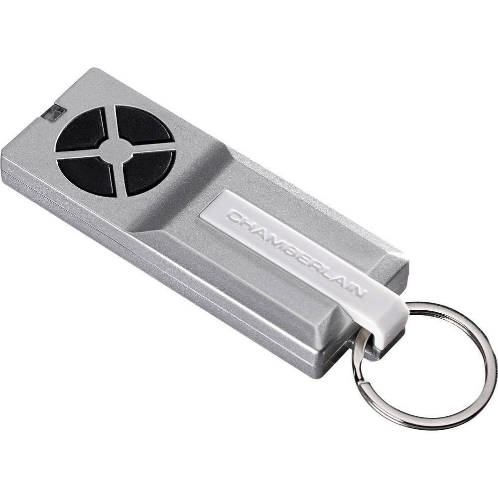 Chamberlain TX4RUNI 4-Kanal Universalhandsender - Silbergrau