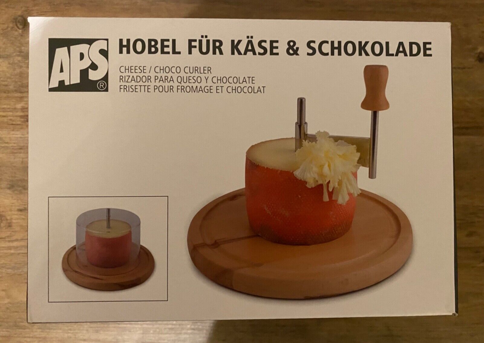APS Hobel für Käse und Schokolade
