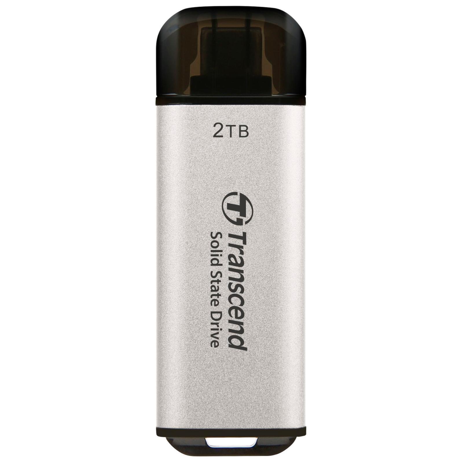 Transcend SSD ESD300S 2TB USB-C silver