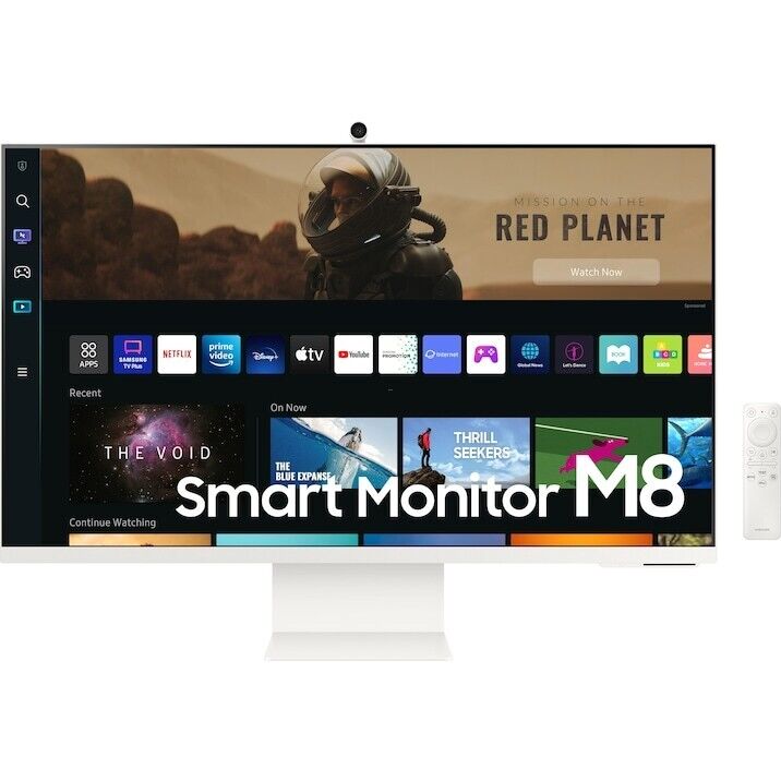 Samsung Smart Monitor M8 32 Zoll 4K Ultra HD - Weiß (LS32BM801UUXEN)