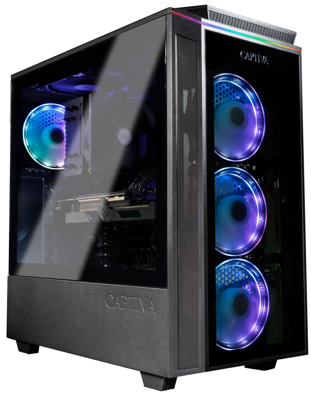 Captiva Gaming PC I81-857|i9 14900F|64GB DDR5|RTX 4070 Super|2 TB|FreeDOS