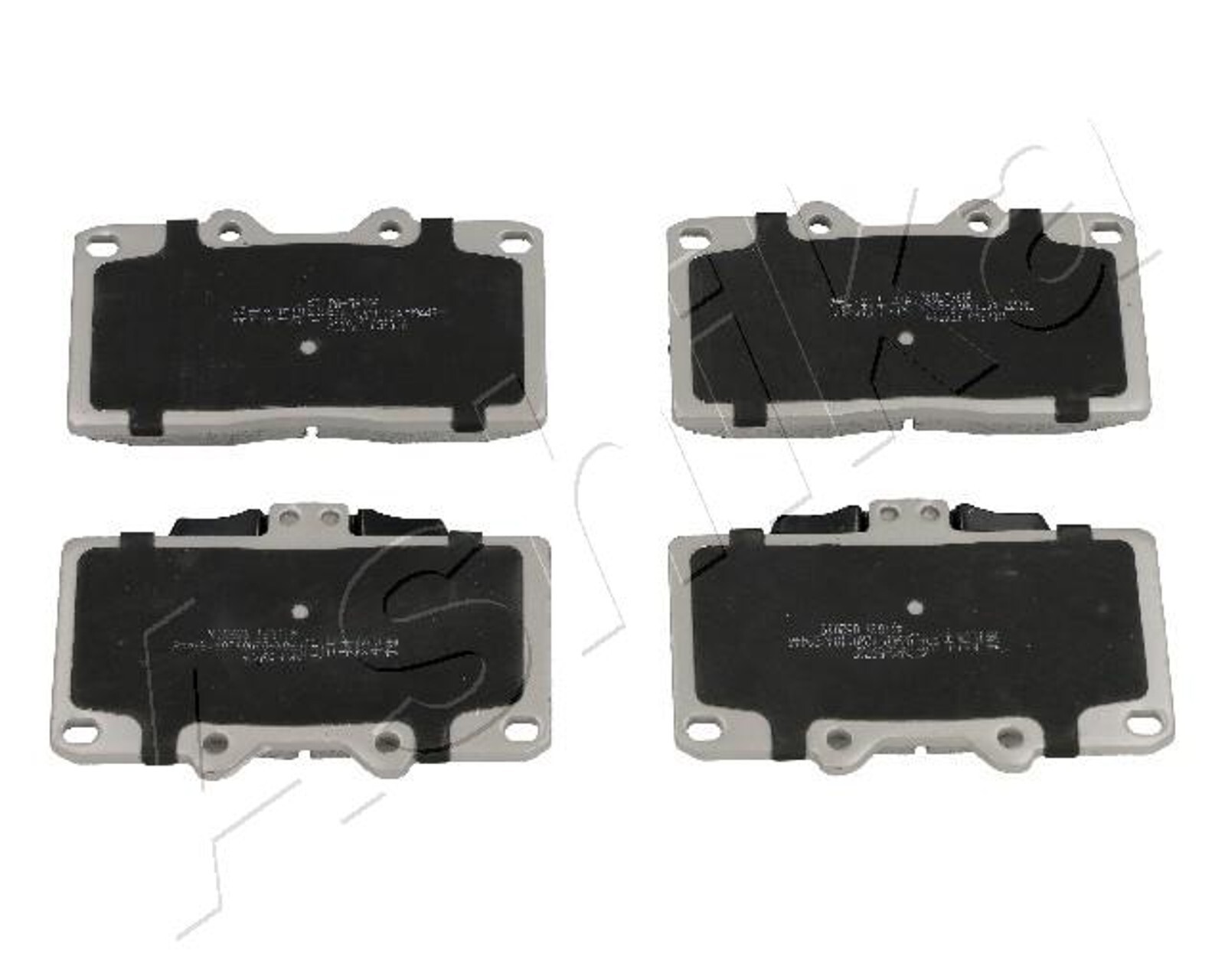 ASHIKA Bremsbelagsatz Scheibenbremse 50-05-597 für MITSUBISHI 3000 GT GTO 4WD