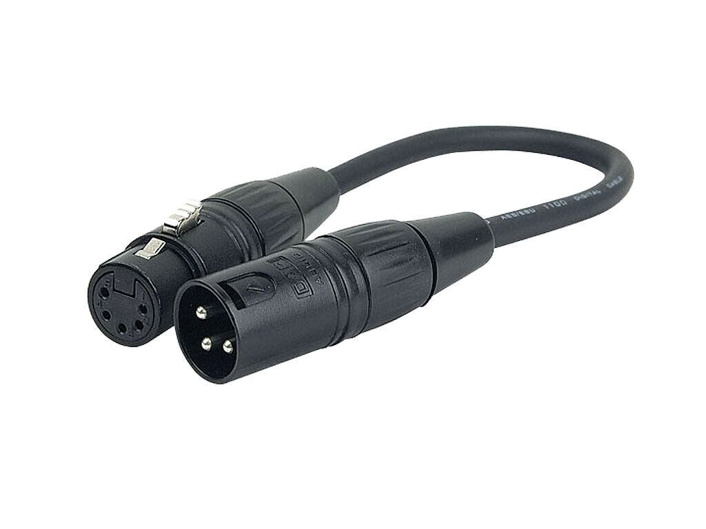 DAP Audio DMX Adapterkabel 3-polig auf 5-polig