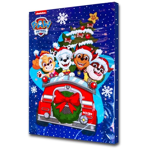 Paw Patrol (C) Schokoladen Adventskalender Vollmilch Schoko Weihnachts Kalender