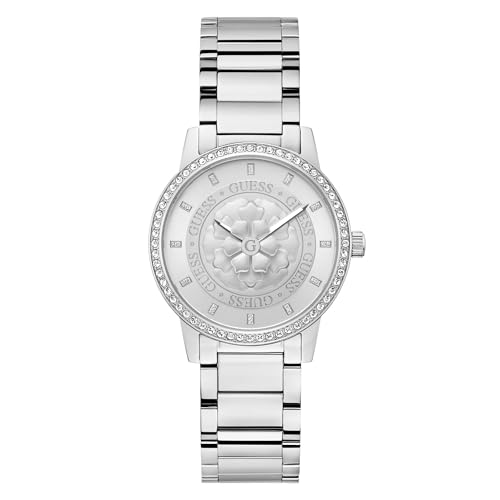 Guess Damen Uhr Armbanduhr Petal Gw0747L1 Edelstahl