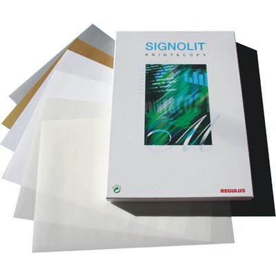 REGULUS Selbstklebefolie SIGNOLIT SC, DIN A4, weiß, matt